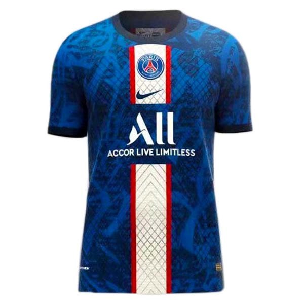 Thailand Trikot Paris Saint Germain Sonderausgabe 2022-23 Blau